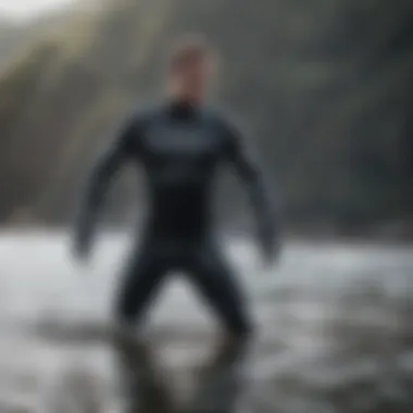 Safety measures for cold water wetsuit thickness