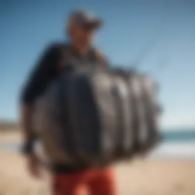 Organized and Spacious Kiteboarding Bag