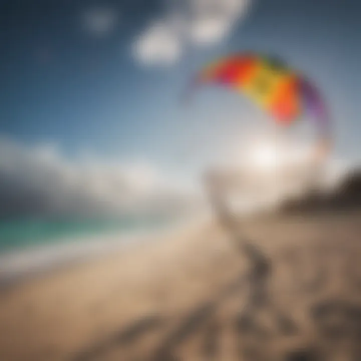 Colorful Kites in Tropical Breeze