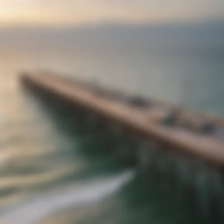 Panoramic View of Okaloosa Island Pier