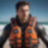 Protective kitesurfing gear with life vest