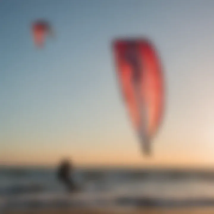 Proper storage techniques for kites demonstrated