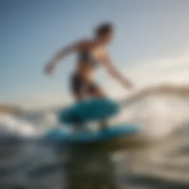 Innovative Battery-Powered Boogie Board in Action