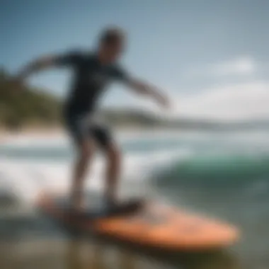 Exciting surfing experience with motorized boogie boards