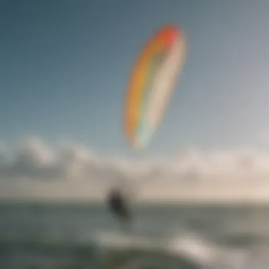 Scenic Tampa Bay Kitesurfing Session