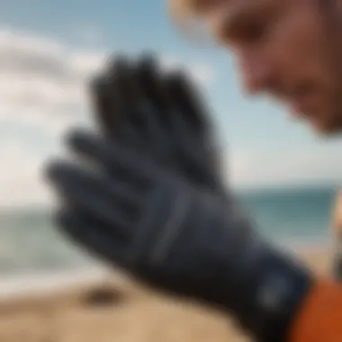 Seamless Stitching Wetsuit Gloves