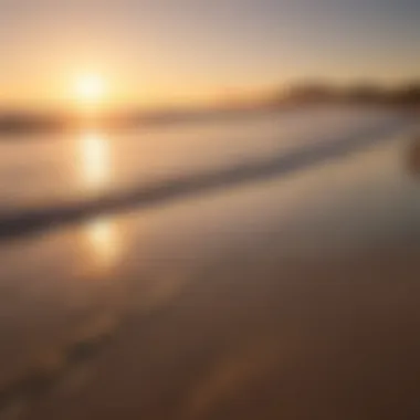 Sunset over Shell Point Beach