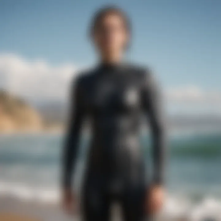 Sleek and Functional Wetsuit for Kitesurfing Enthusiasts