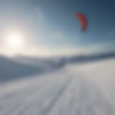 Snow Kiteboarding Adventure