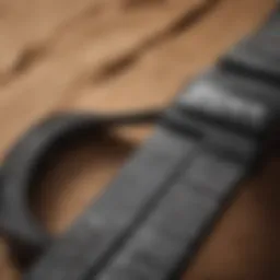 Close-up of Stryder straps showcasing their innovative design and features