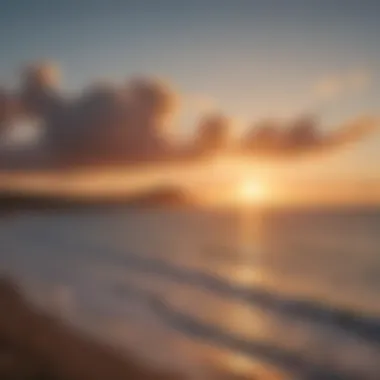 Sunset Over the Horizon at Îles de la Madeleine