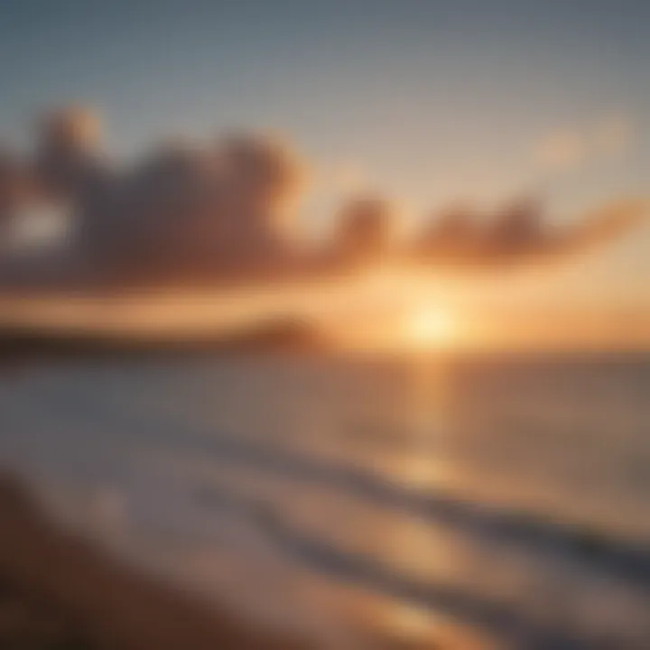 Sunset Over the Horizon at Îles de la Madeleine