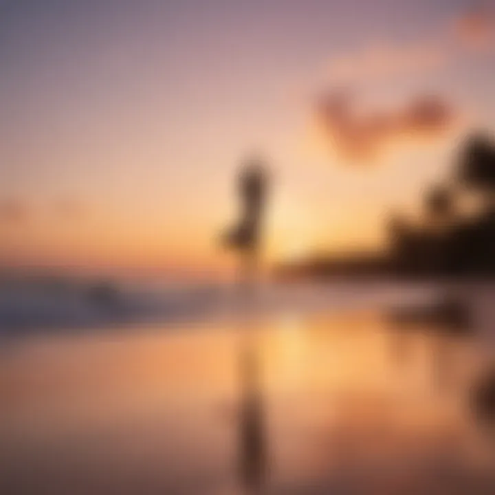 Sunset Yoga Session on the Beach at Greenwood Beach Resort