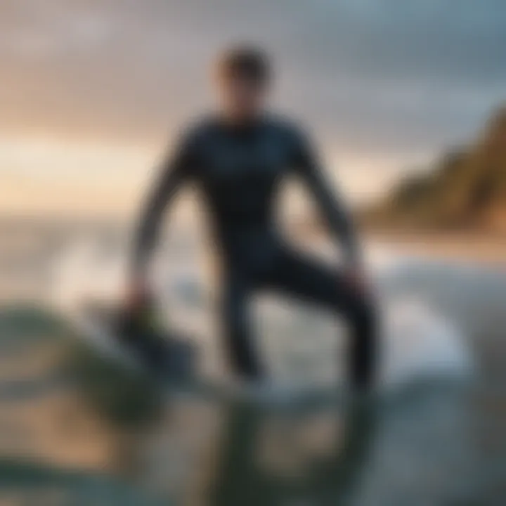 Ergonomic wetsuit fit for optimal comfort