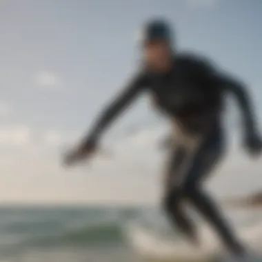 Innovative Smart Leash Design for Kitesurfing Innovative design of the smart leash enhancing kitesurfing experience