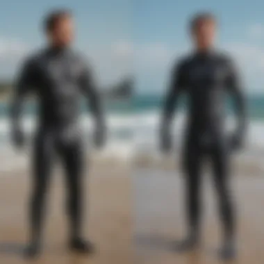 Comparison of Leading Wetsuit Brands Comparison chart of top wetsuit brands and models for warmth