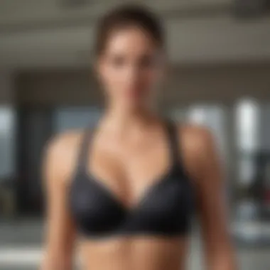 Innovative FlexFit bra technology showcased in a modern setting