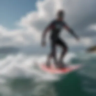 A futuristic hydro surf board design representing advancements in technology.