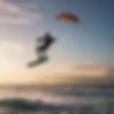 Innovative Mini Boom Design in Kitesurfing