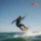 Dynamic Kitesurfing Trick