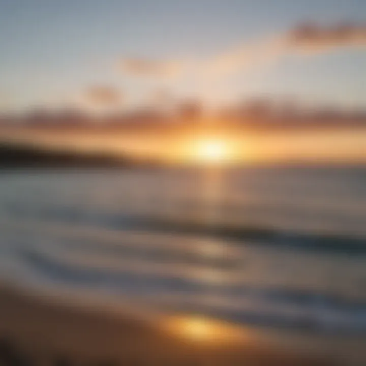 Glistening Sunset over Langebaan Bay