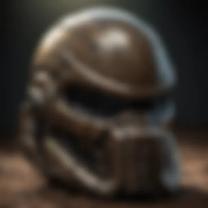 Vintage Predator Helmet with Character