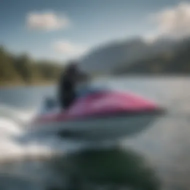 Close-up view showcasing the innovative design features of the Waydoo Hydrofoil