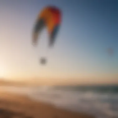 Wind patterns and kite flight illustration