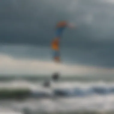 Windy Conditions for Kiteboarding